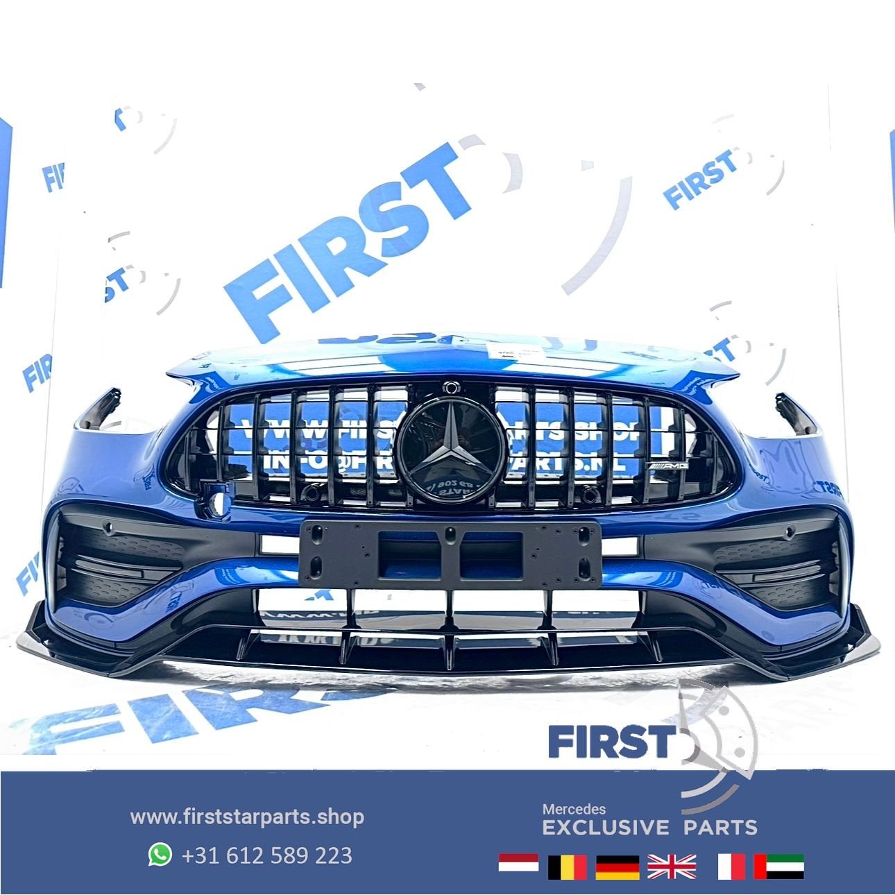 W206 C43 AMG BUMPER C KLASSE A2068859201 C43 AERO VOORBUMPER, Autos : Pièces & Accessoires, Utilisé, -, Avant, -