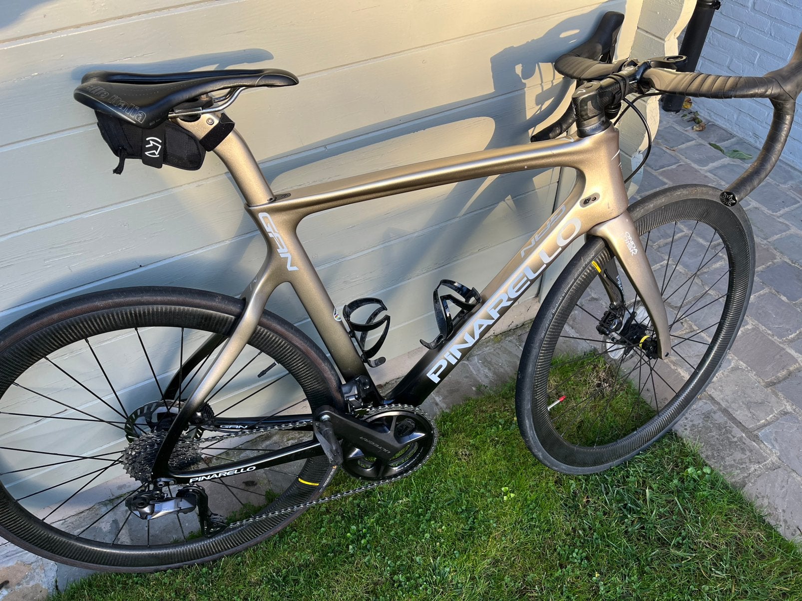 Pinarillo gan race fiets, Ophalen, Gebruikt