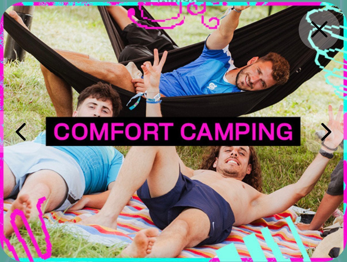 Ticket CAMPING CONFORT Dour festival - SOLD OUT, Une personne, Plusieurs jours