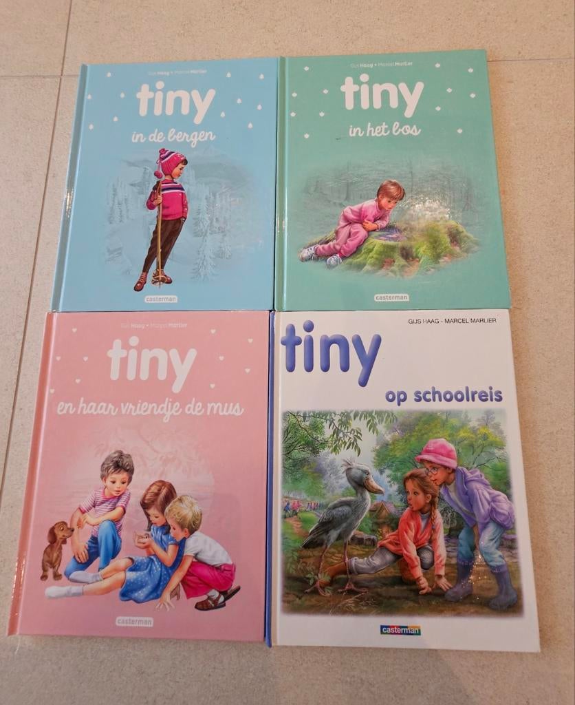 Tiny-boekjes - 4 stuks, Ophalen
