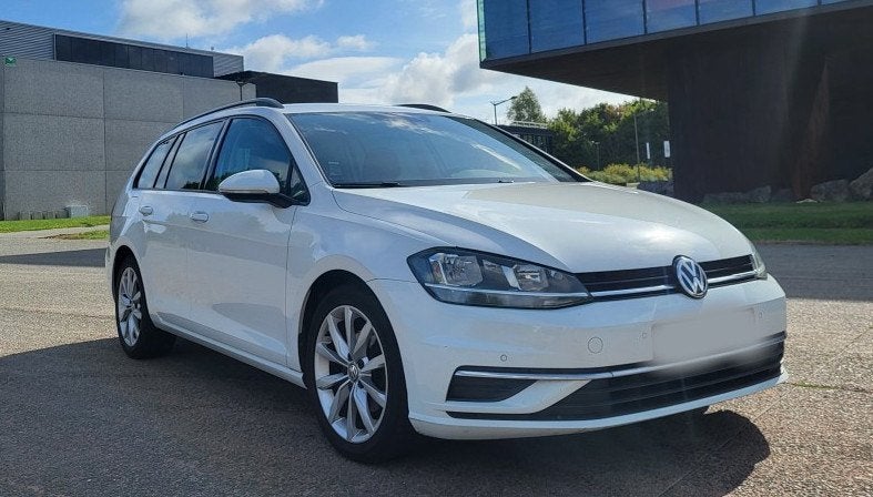 VW Golf VII Break 2017 1.0 TSI - Goed uitgerust, Auto's, Voorwielaandrijving, Alcantara, Wit, Particulier