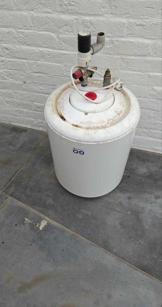 50l boiler, Ophalen, Boiler