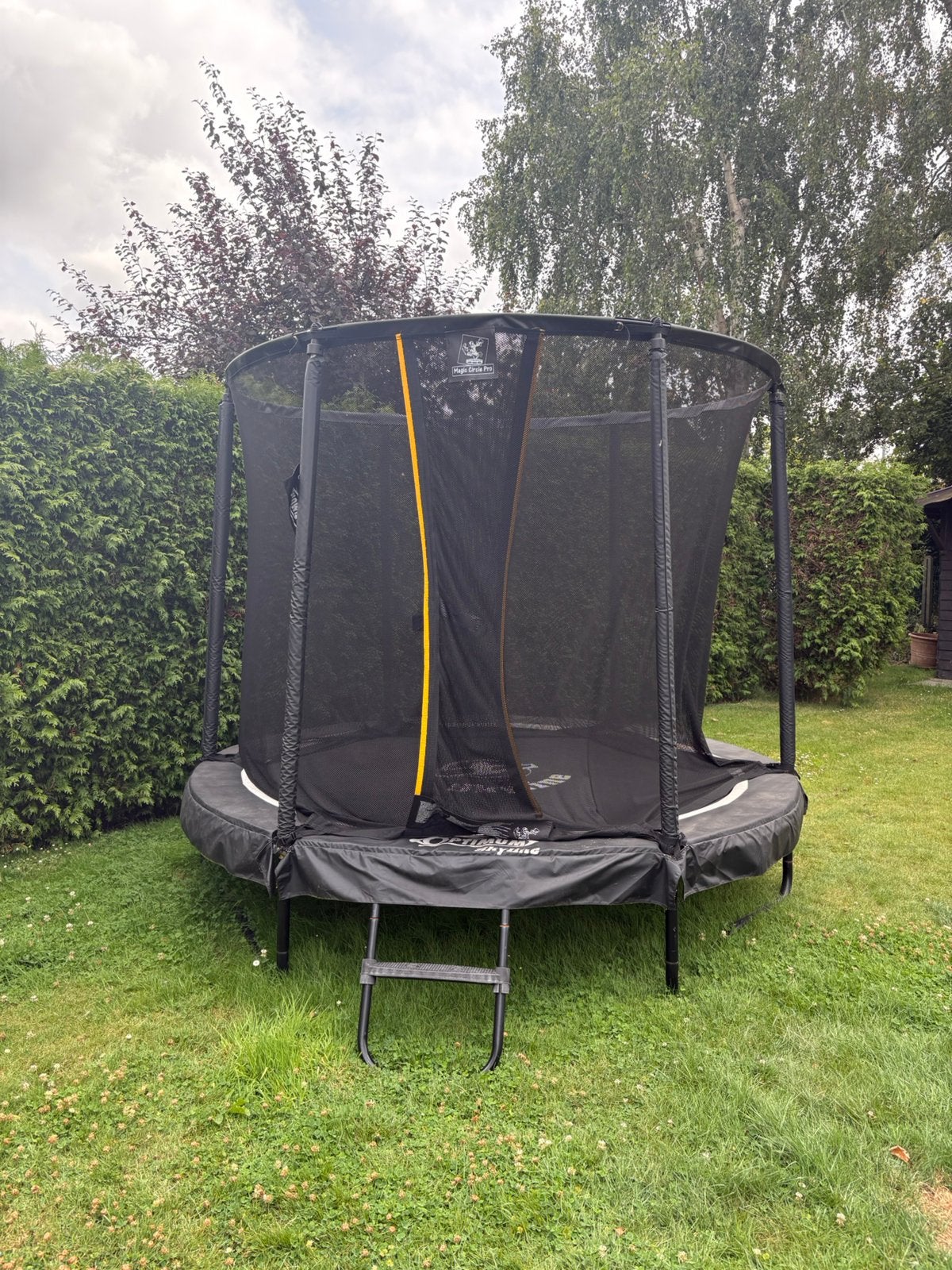 Skyline trampoline met nieuw net., Ophalen, Zo goed als nieuw