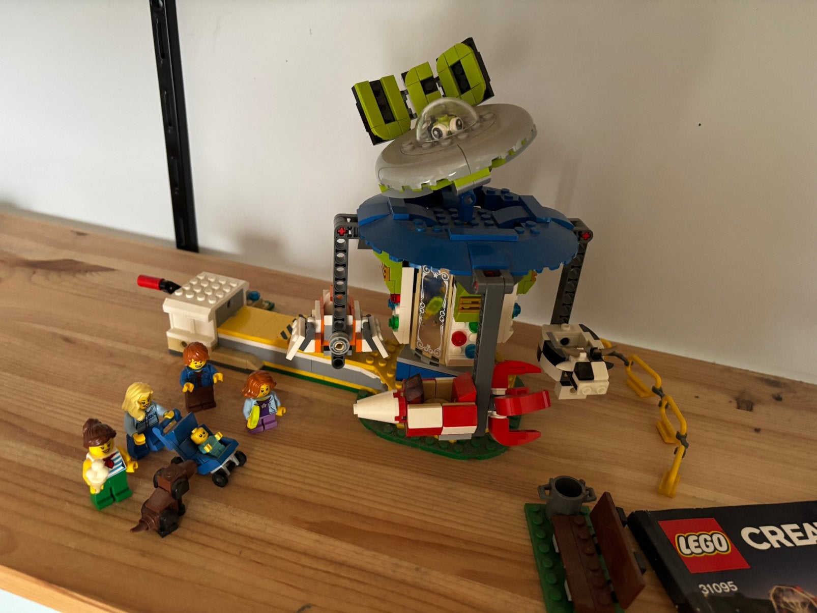Lego 31095, Ophalen, Lego, Zo goed als nieuw, Inclusief minifiguren
