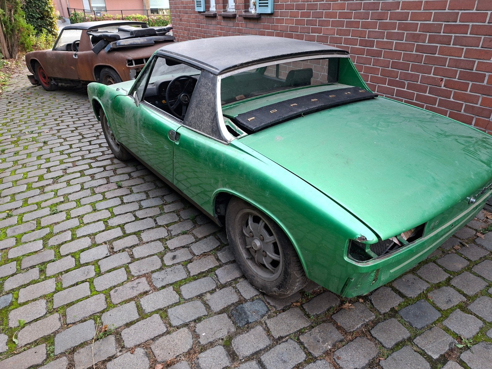 2 porsche 914, Ophalen