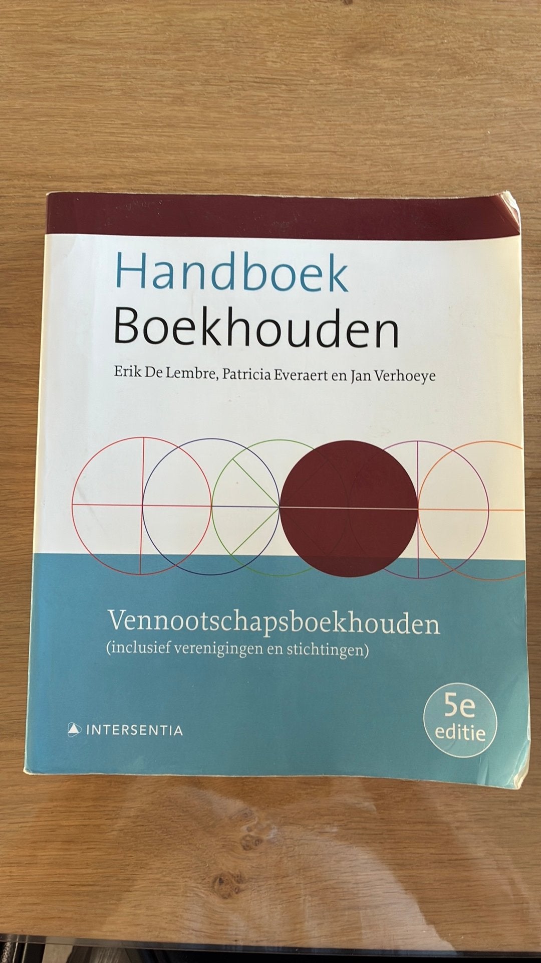 Handboek Boekhouden - Vennootschapsboekhouden (vijfde editie, Erik De Lembre; Patricia Everaert, Accountancy en Administratie