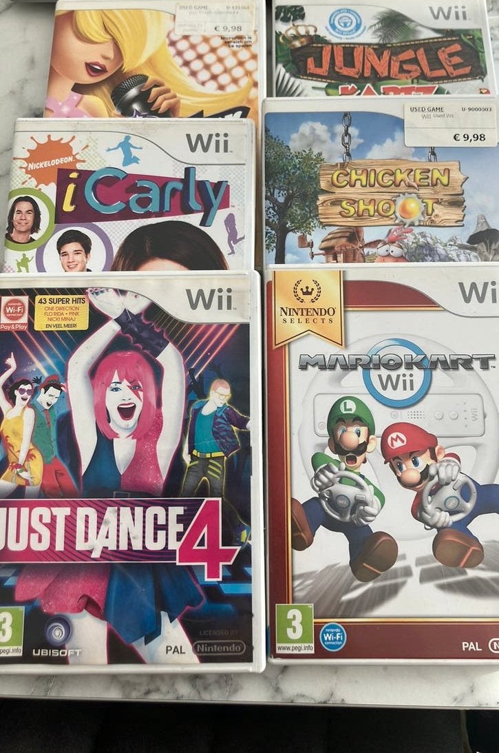 Spelletjes wii, Consoles de jeu & Jeux vidéo, Enlèvement, Comme neuf