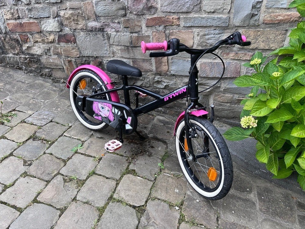 Velo enfant Decathlon Btwin 16" 4-6 ans Spy Hero Girl com 9, Enlèvement