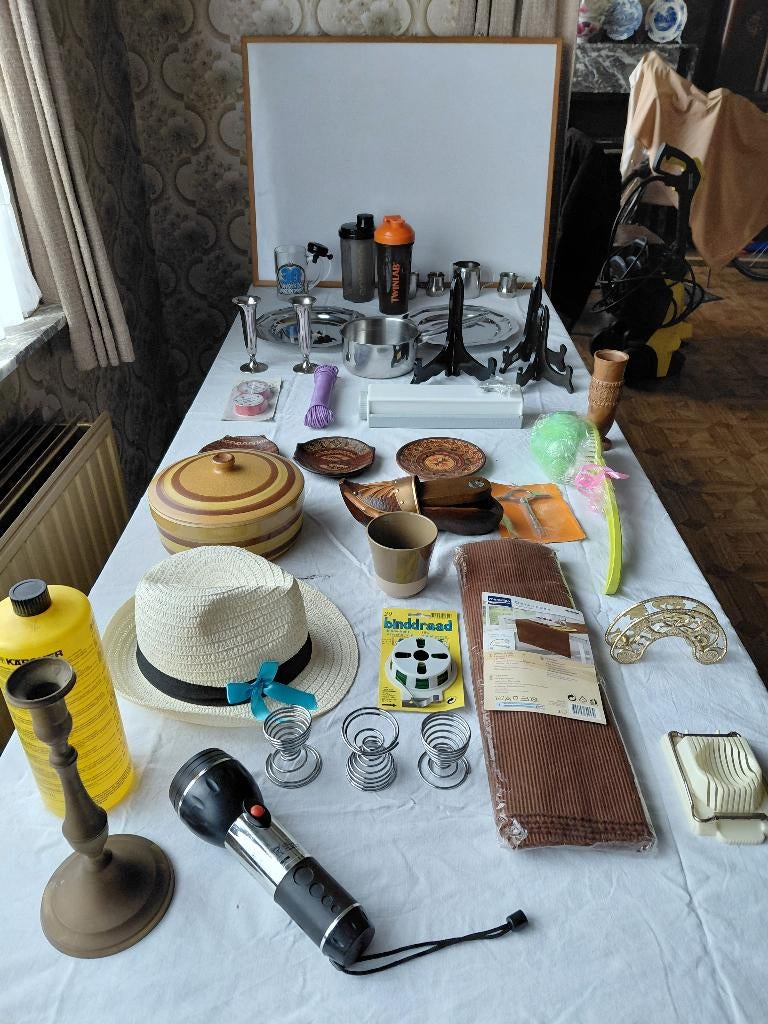 LOT rommelmarktspullen, Ophalen, Zo goed als nieuw