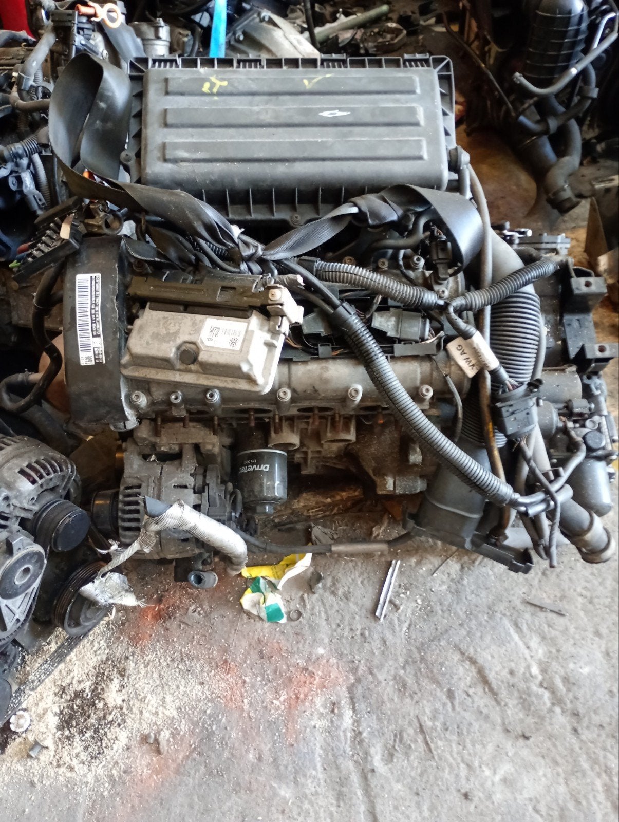 moteur 1.4 CGG, Enlèvement