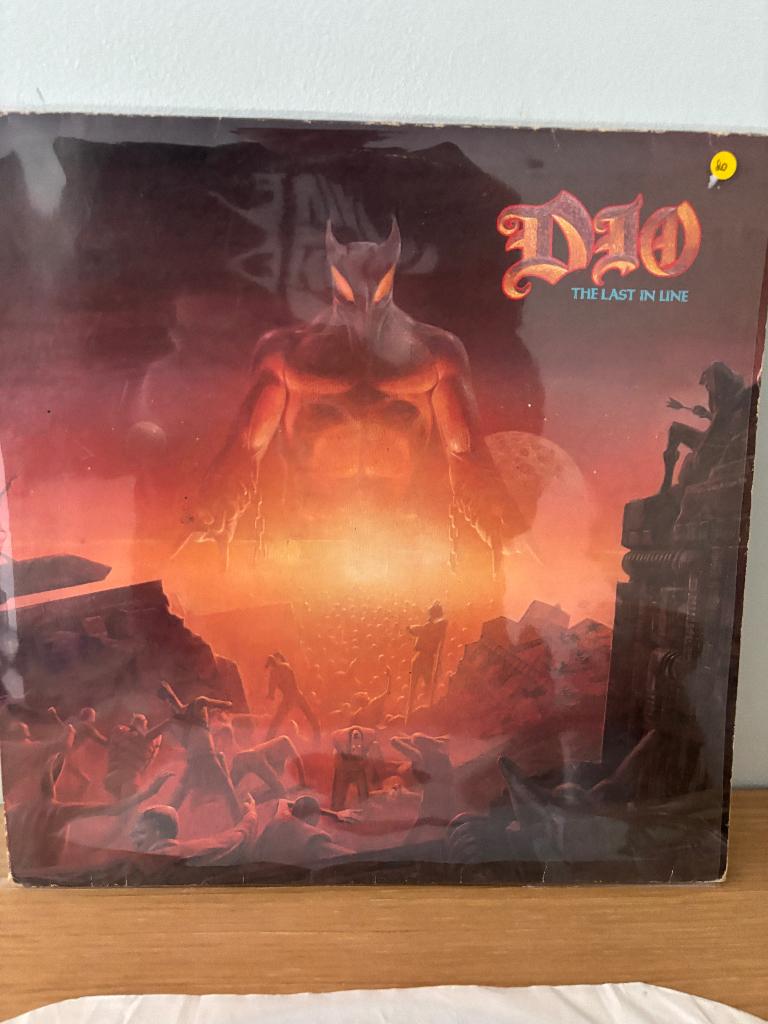 LP - Dio - Last in line, Ophalen of Verzenden, Gebruikt