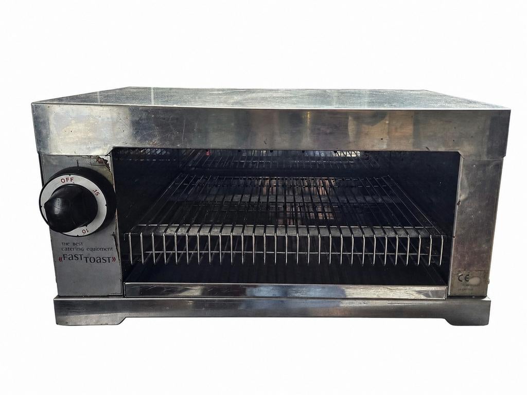 salamander grill, Ophalen