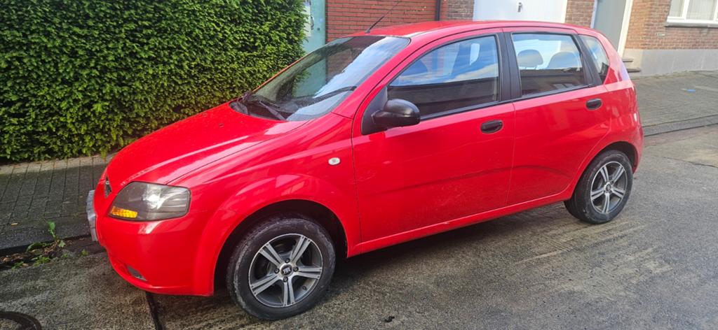 CHEVROLET KALOS 1.2 ESS3NCE, Autos, Chevrolet, Rouge, Achat, 5 portes, 5 places
