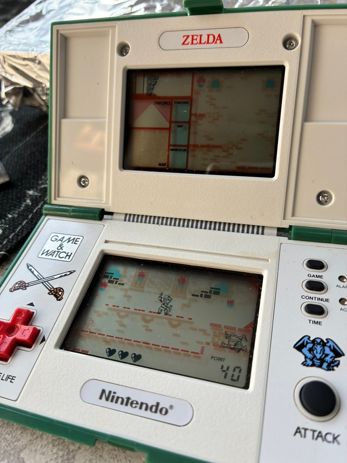 Nintendo Game&Watch boxed Zelda ZL-65 1989. Multi-screen., Nintendo, Ophalen, Gebruikt