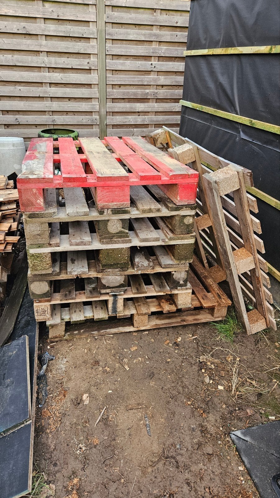 palletten, Doe-het-zelf en Bouw, Hout en Planken, Ophalen