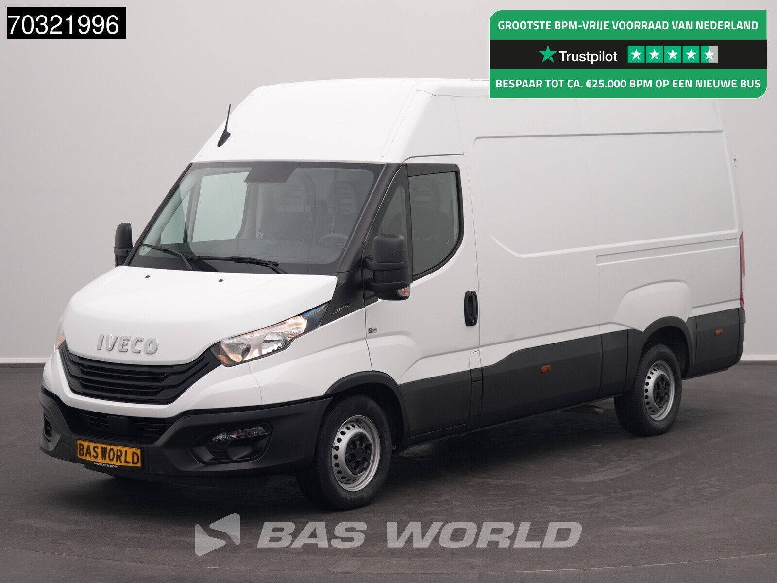 Iveco Daily 35S14 L2H2 Airco Cruise 3,5t Trekgewicht Euro6 L, Achat, Euro 6, Entreprise, Boîte manuelle