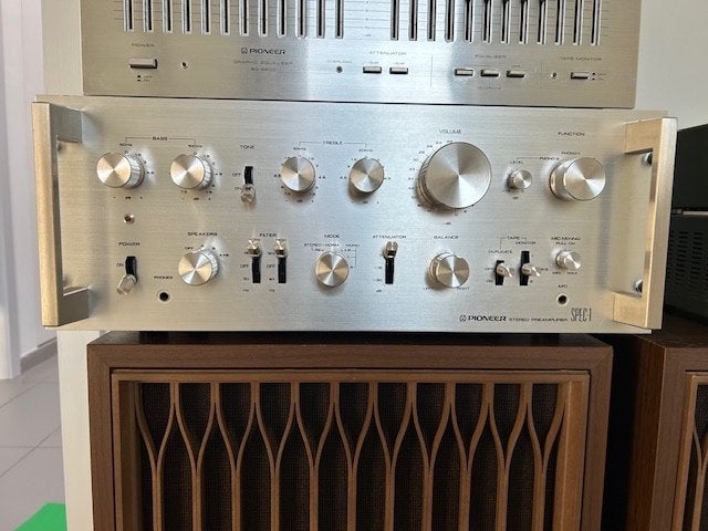 Voorversterker Pioneer SPEC 1, Audio, Tv en Foto, Versterkers en Ontvangers, Ophalen, Pioneer