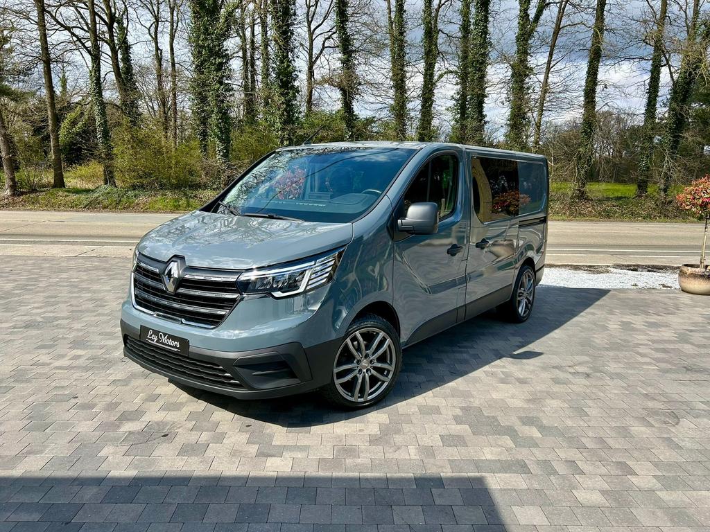 AUTOMAAT | 6 ZIT | RENAULT TRAFIC | DUBBEL CABINE, Auto's, Renault, Bedrijf, Trafic, Diesel, Euro 6, Automaat, Dealer onderhouden