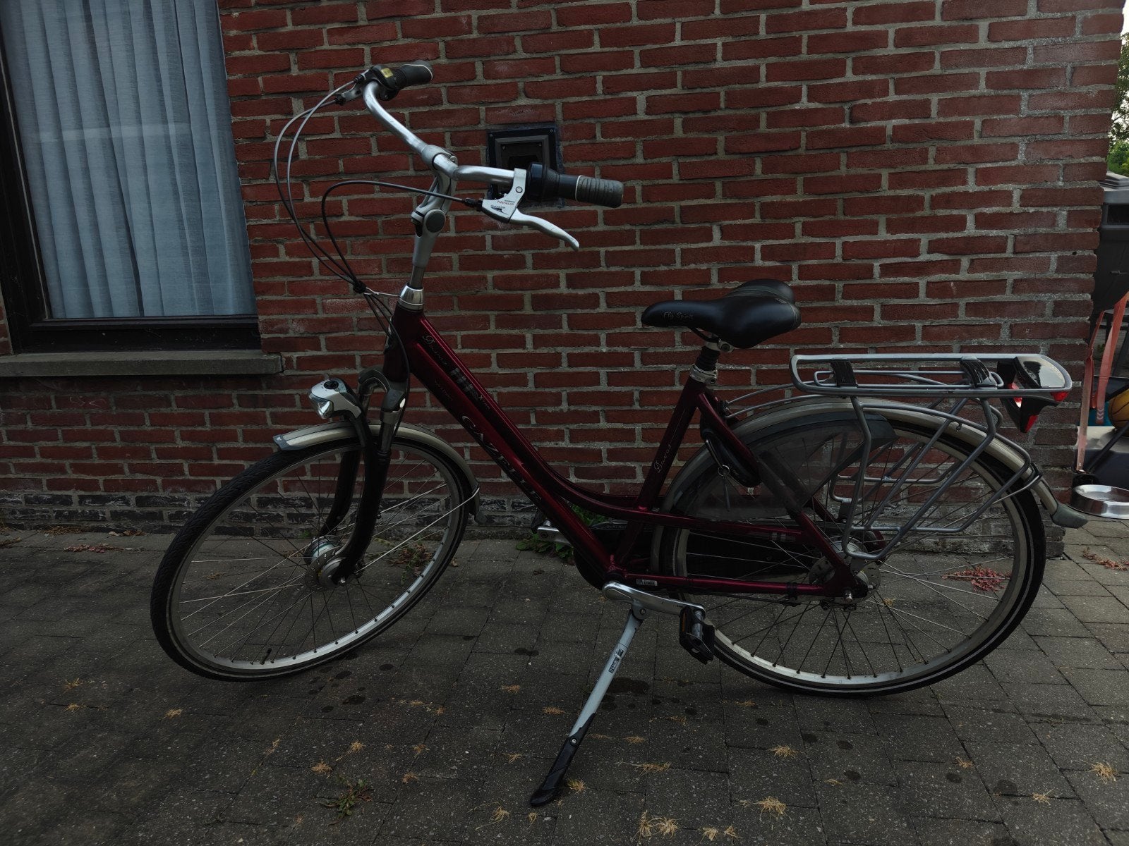 dames fiets gazelle Davos xtra, Fietsen en Brommers, Ophalen, Gebruikt, Velgrem, 47 tot 50 cm