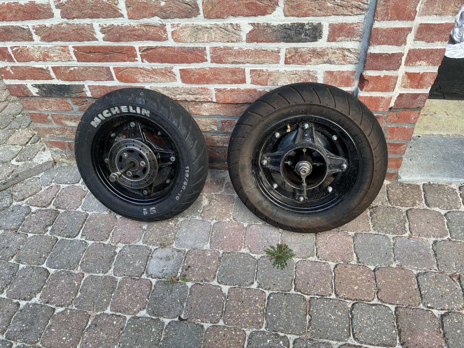 Jantes Dax avec pneus Michelin, Vélos & Vélomoteurs, Enlèvement, Utilisé, Cadre