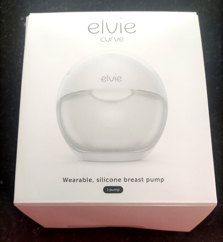 Elvie Curve - Manuele borstkolf - Draagbaar, Kinderen en Baby's, Borstkolf, Ophalen of Verzenden, Zo goed als nieuw, Elvie