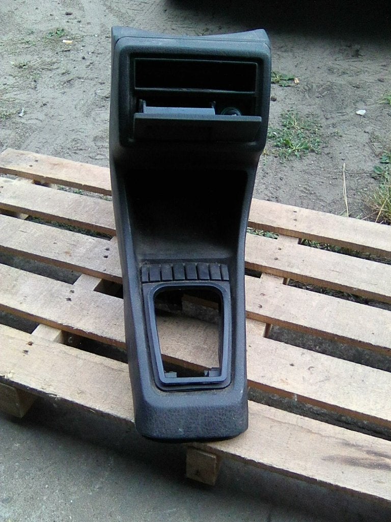 GOLF MK2 Middenconsole Zwart AFHALING LEES BESCHRIJVING, Enlèvement, Utilisé, Pièces Oldtimer ou Ancêtre