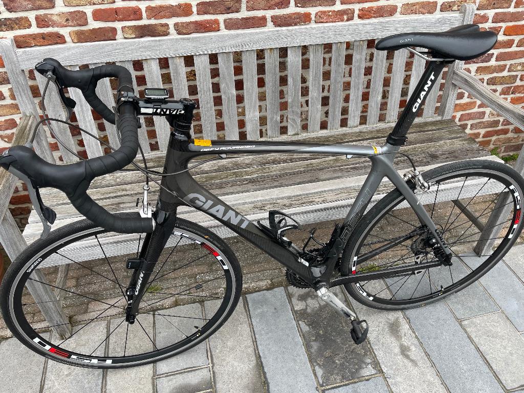 Koersfiets GIANT Maat L, Ophalen, Gebruikt, Carbon, Heren