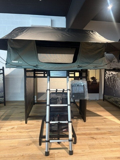 Thule Foothill softshell daktent 1-2 personen 2dekans, Caravans en Kamperen, Ophalen, Zo goed als nieuw, Tot en met 2