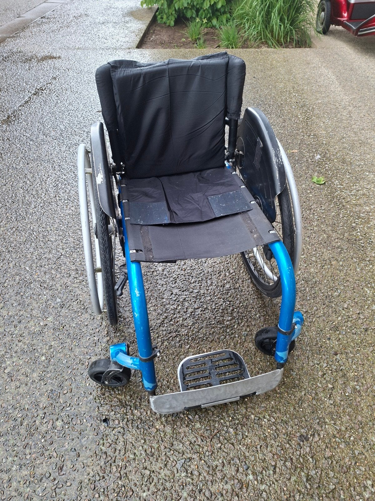 Te koop: Hoogwaardige TiLite vastframe rolstoel., Ophalen, Inklapbaar, Gebruikt, Handbewogen rolstoel