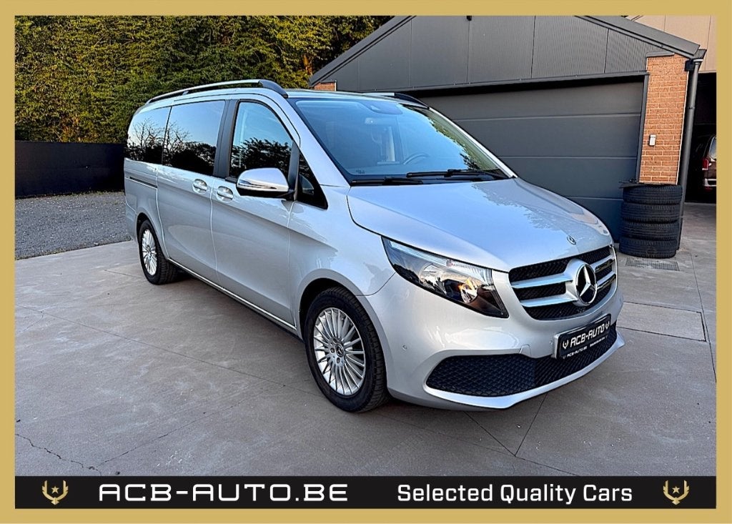 Mercedes V220d  LICHTE VRACHT 5 Zitplaatsen / 34.584 km, Auto's, Mercedes-Benz, Automaat, 4 cilinders, 2000 kg, Navigatiesysteem