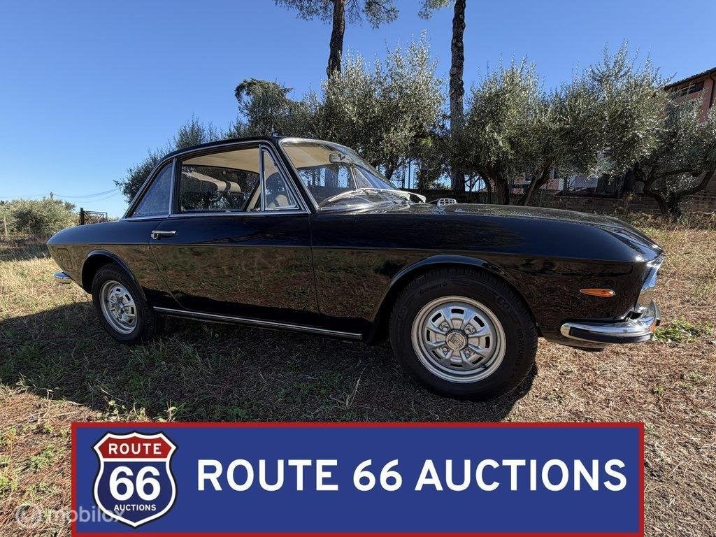 Lancia Fulvia Coupé 1.3 | 1972 | Route 66 Auctions, Zwart, Bedrijf, Handgeschakeld, Overige carrosserie