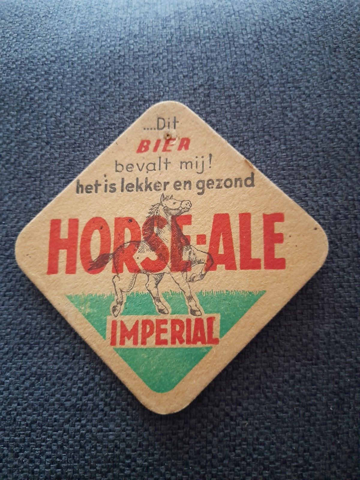 Tapis à bière Horse-ale Imperial Recto-Verso, Enlèvement ou Envoi