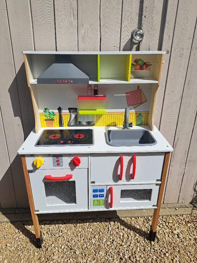 cuisine jouet de 1 m de haut et 70 cm sur 30 cm en bois, Enlèvement, Comme neuf, Bois, Jouer à la cuisine