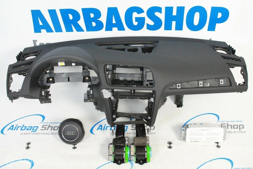 Airbag kit Tableau de bord noir avec couture Audi Q5 8R, Autos : Pièces & Accessoires, Enlèvement ou Envoi, Utilisé