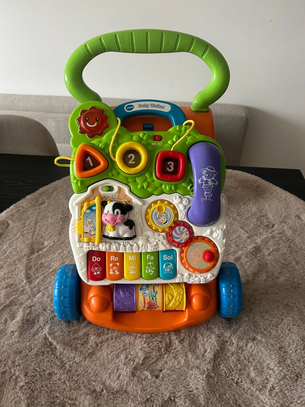 VTech Stap & Leer Loopwagen, Ophalen of Verzenden, Gebruikt