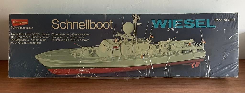 Modélisme Schnellboot Wiesel, Enlèvement, Neuf, 1:32 à 1:50, Autres marques