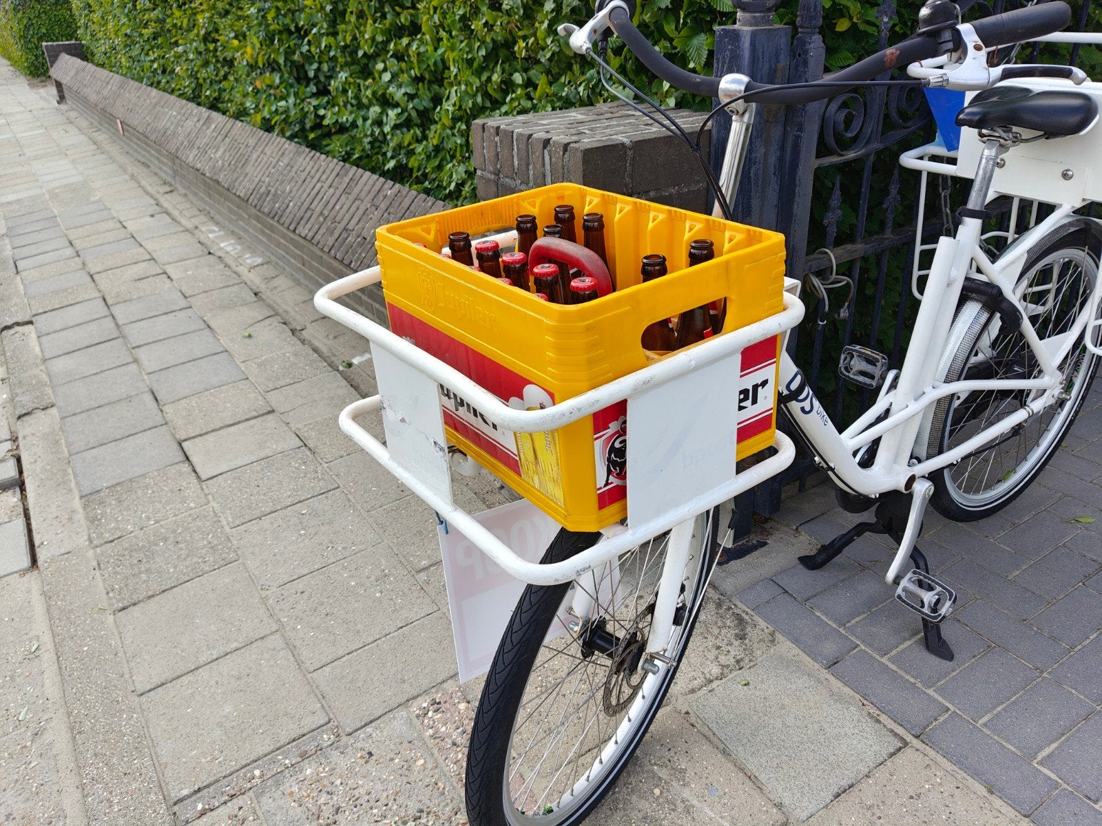 bierfiets, Enlèvement