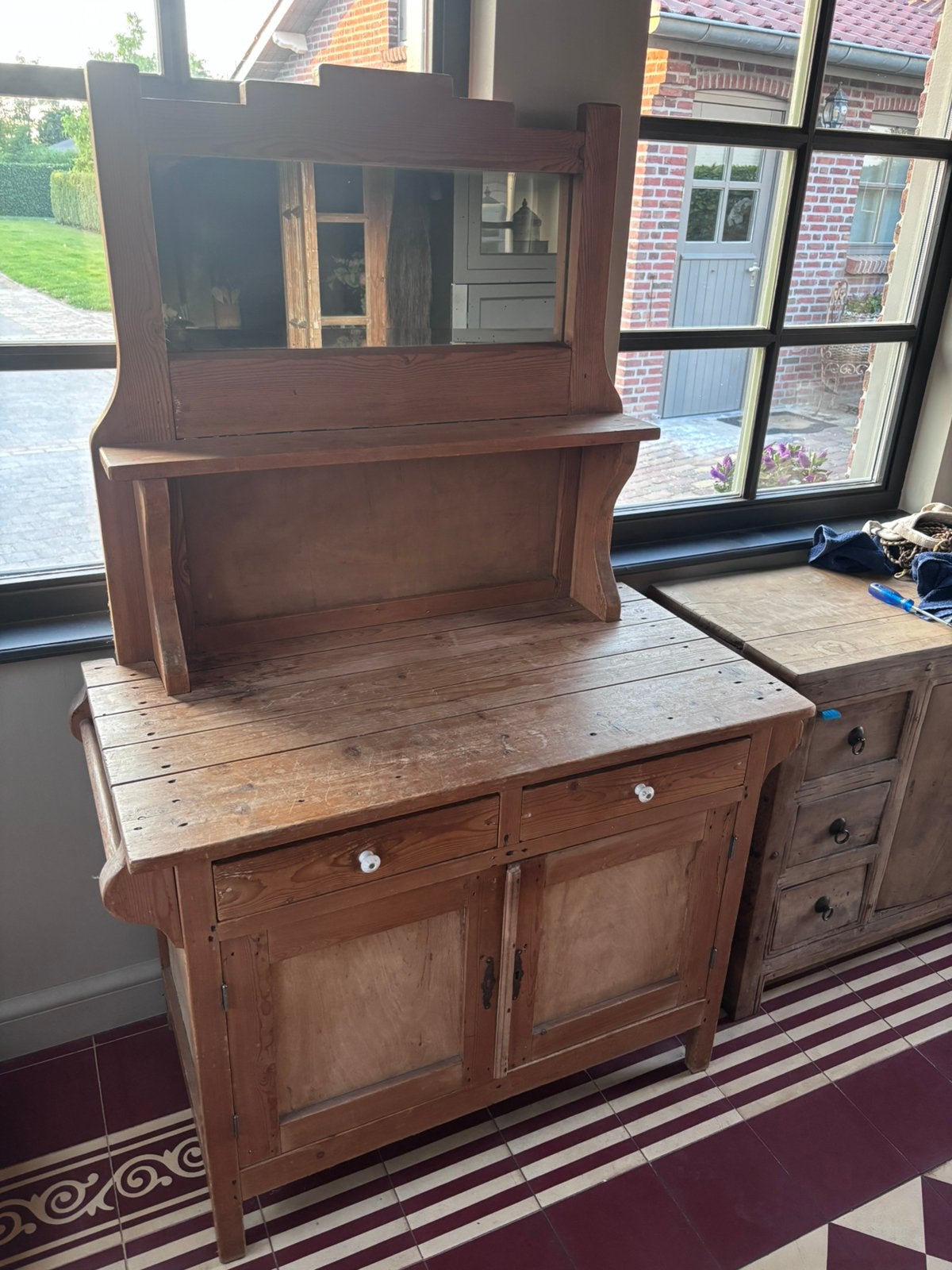 Grenen kast, Huis en Inrichting, Ophalen, Gebruikt