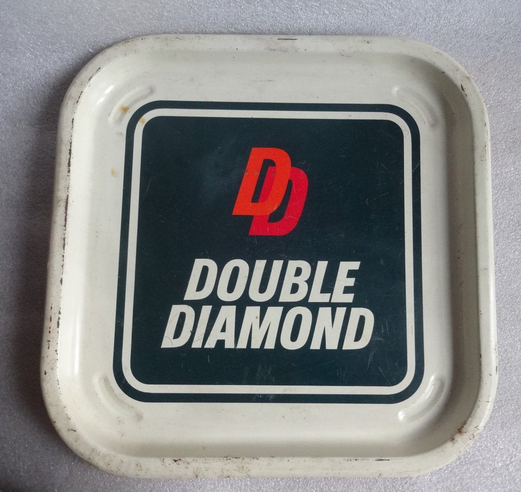 Reclamebord Double Diamond + Coca Cola, Verzamelen, Ophalen of Verzenden