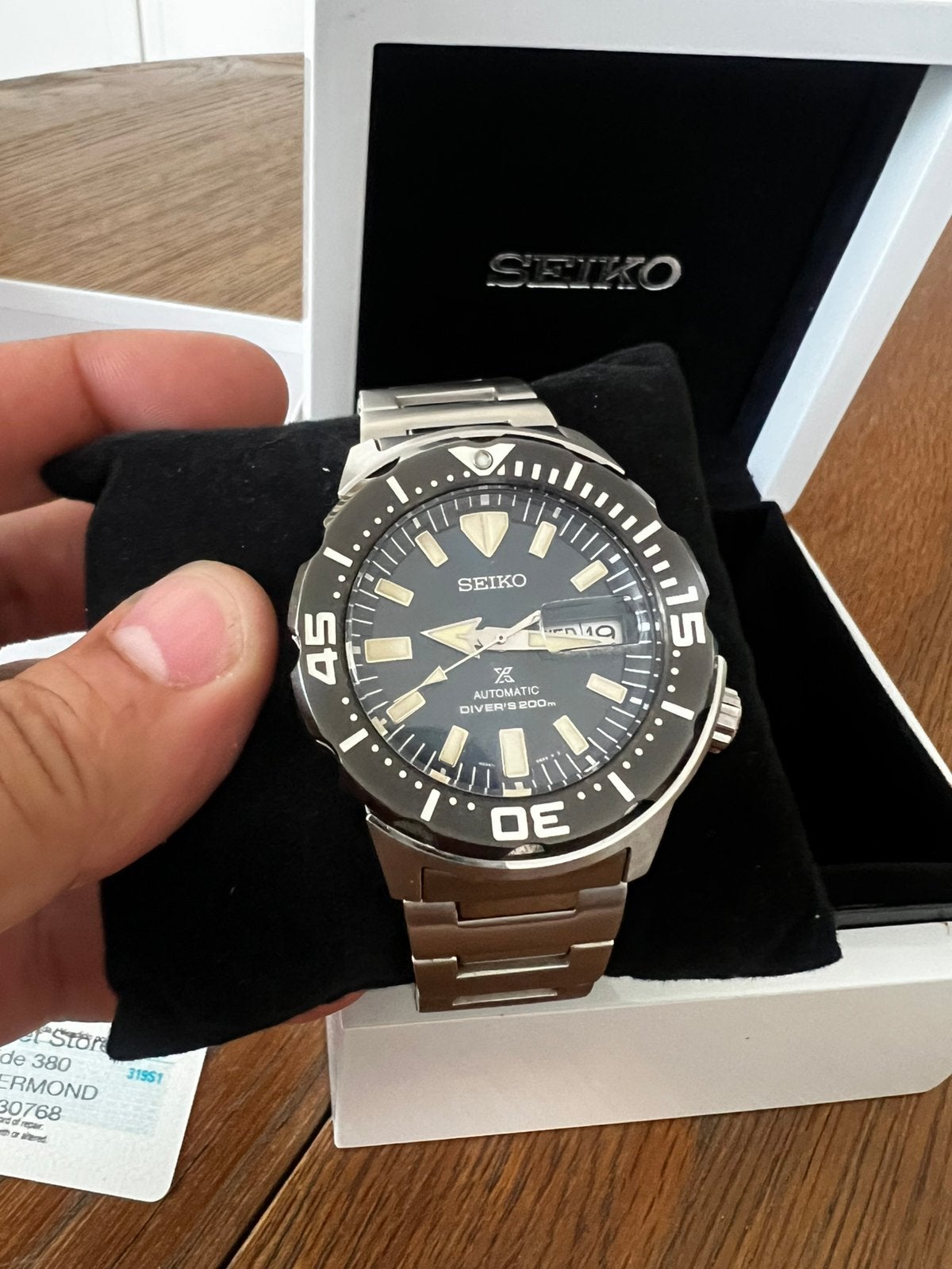 Seiko Prospex, Enlèvement ou Envoi, Comme neuf, Seiko