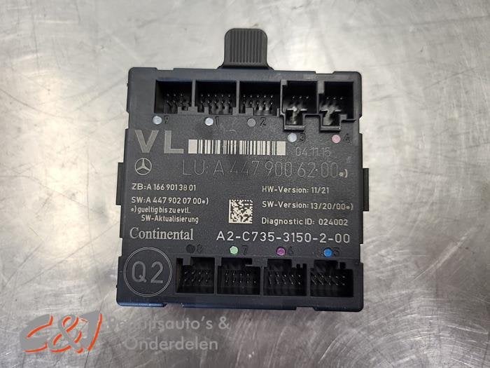 Module verrouillage central des portes d'un Mercedes V-Klass, 3 mois de garantie, Utilisé, -, -
