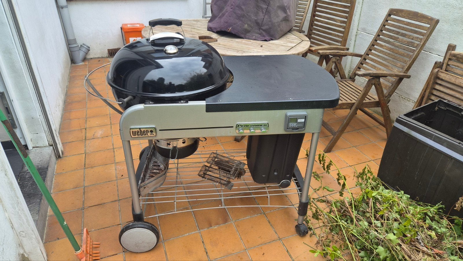 Weber performer gbs gourmet, Enlèvement