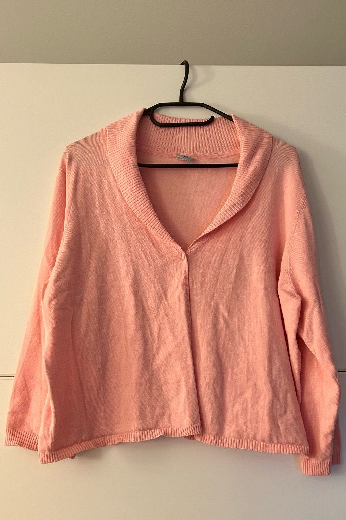M&S roze gilet, Maat 46/48 (XL) of groter, Ophalen of Verzenden, Zo goed als nieuw, Roze