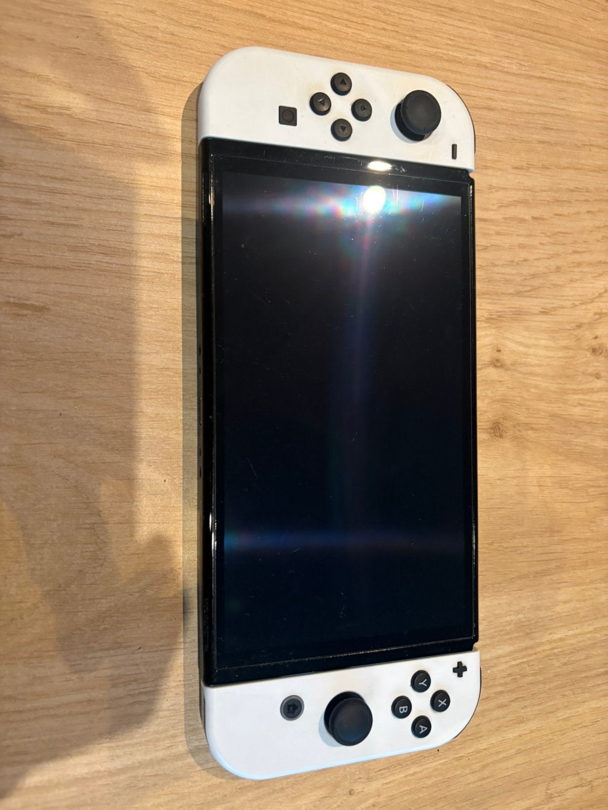 Nintendo switch oled wit 2023, Ophalen of Verzenden, Zo goed als nieuw, Switch OLED