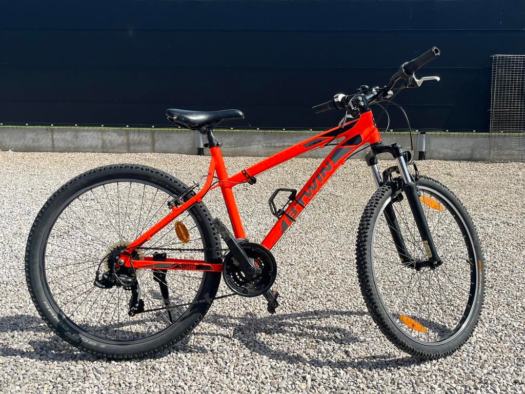 B'Twin Rockrider 340 Mountainbike - Oranje, Ophalen, Gebruikt