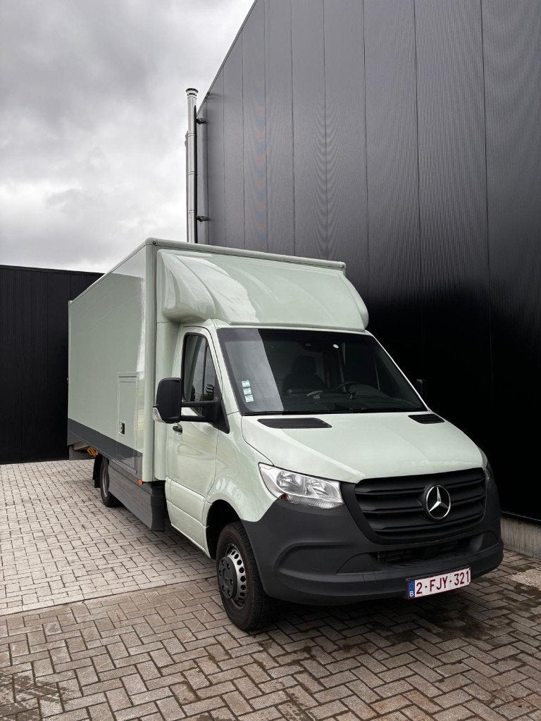 Mercedes Sprinter 519 oprijwagen gesloten, Autos, Cuir, Achat, Euro 6, Entreprise
