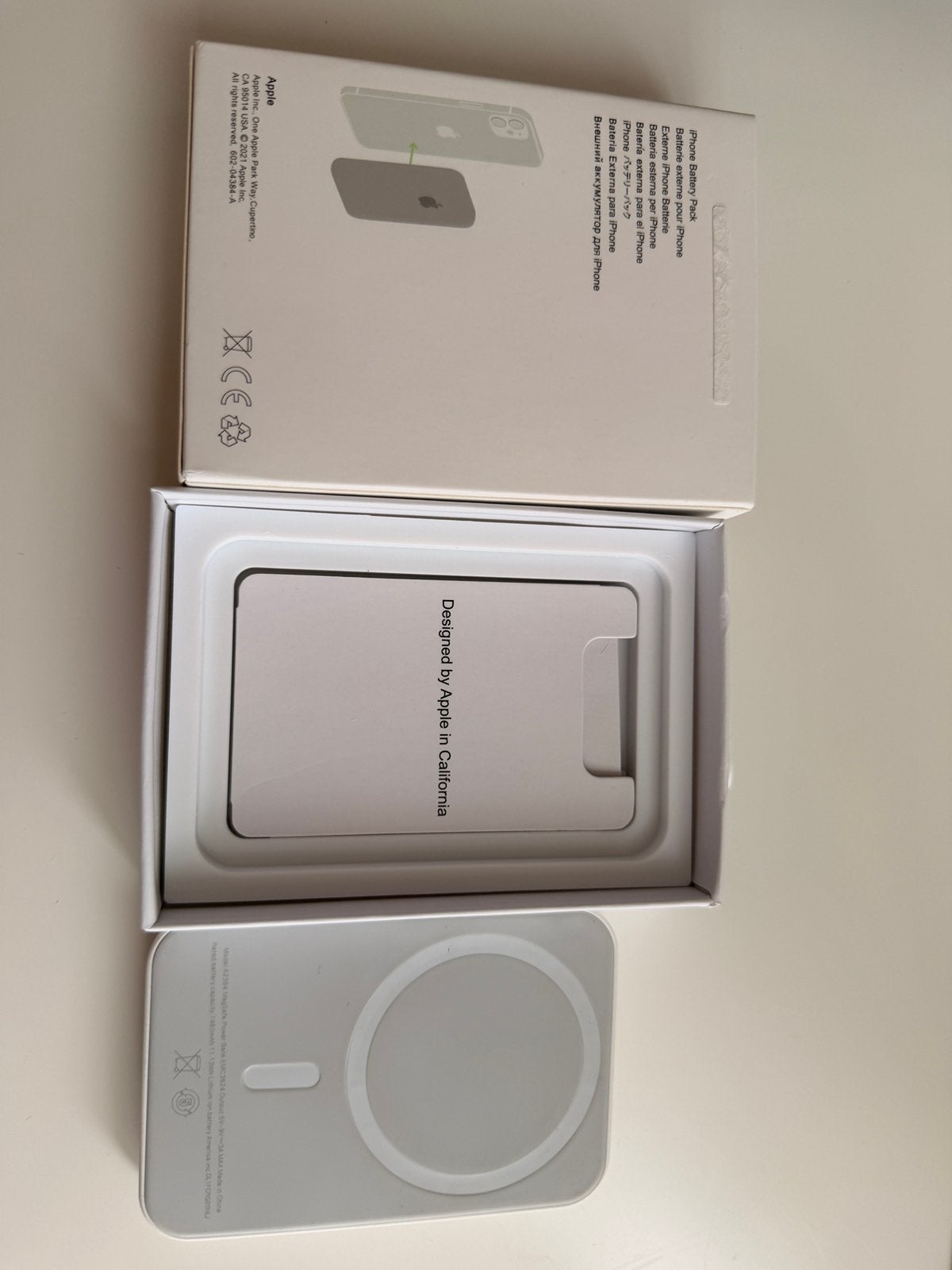 iPhone Battery Pack 5000 mAH origineel, Telecommunicatie, Mobiele telefoons | Telefoon-opladers, Ophalen of Verzenden, Zo goed als nieuw
