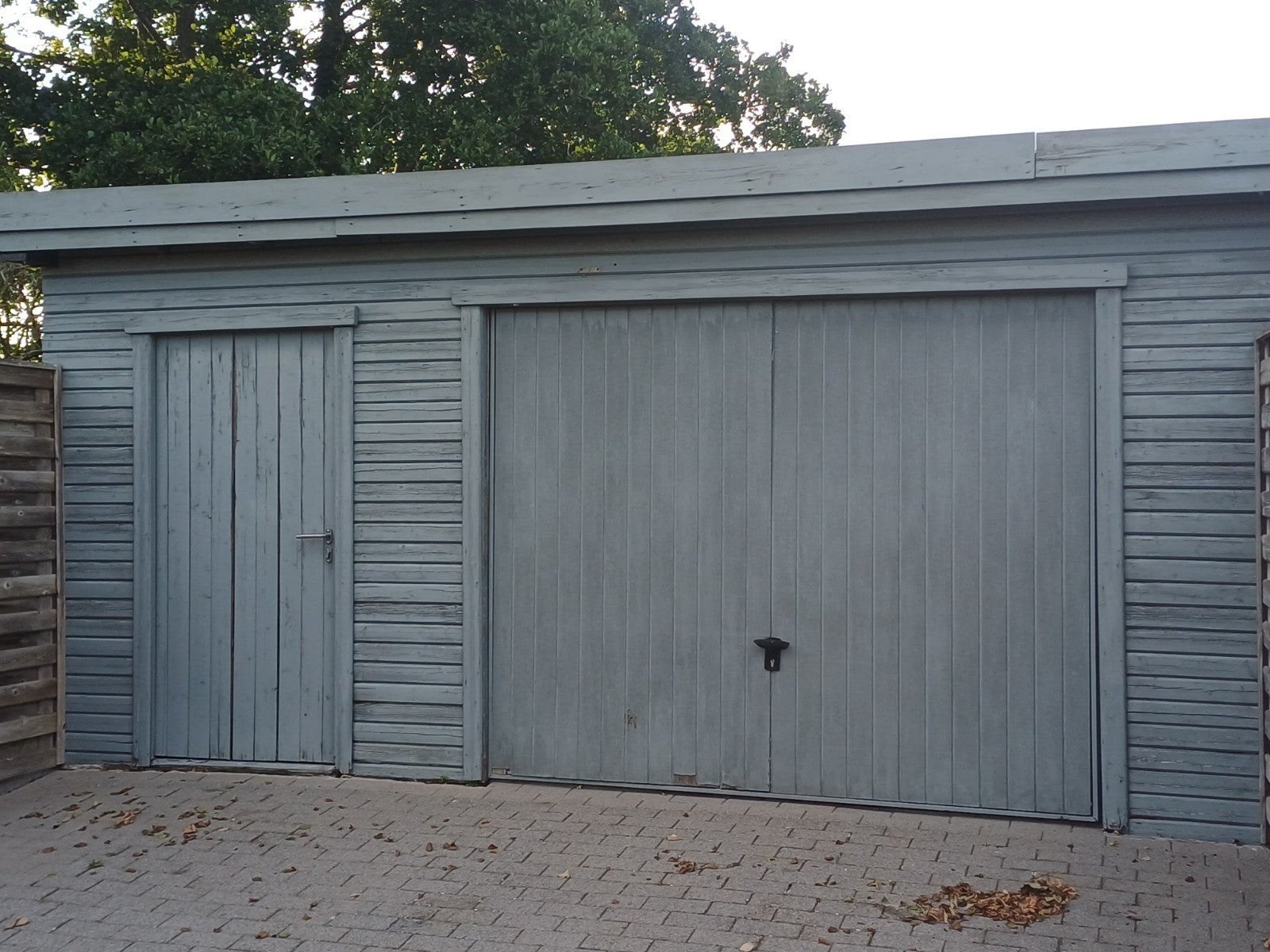 Tuinhuis/garage, Ophalen, 400 cm of meer, 500 cm of meer, Hout