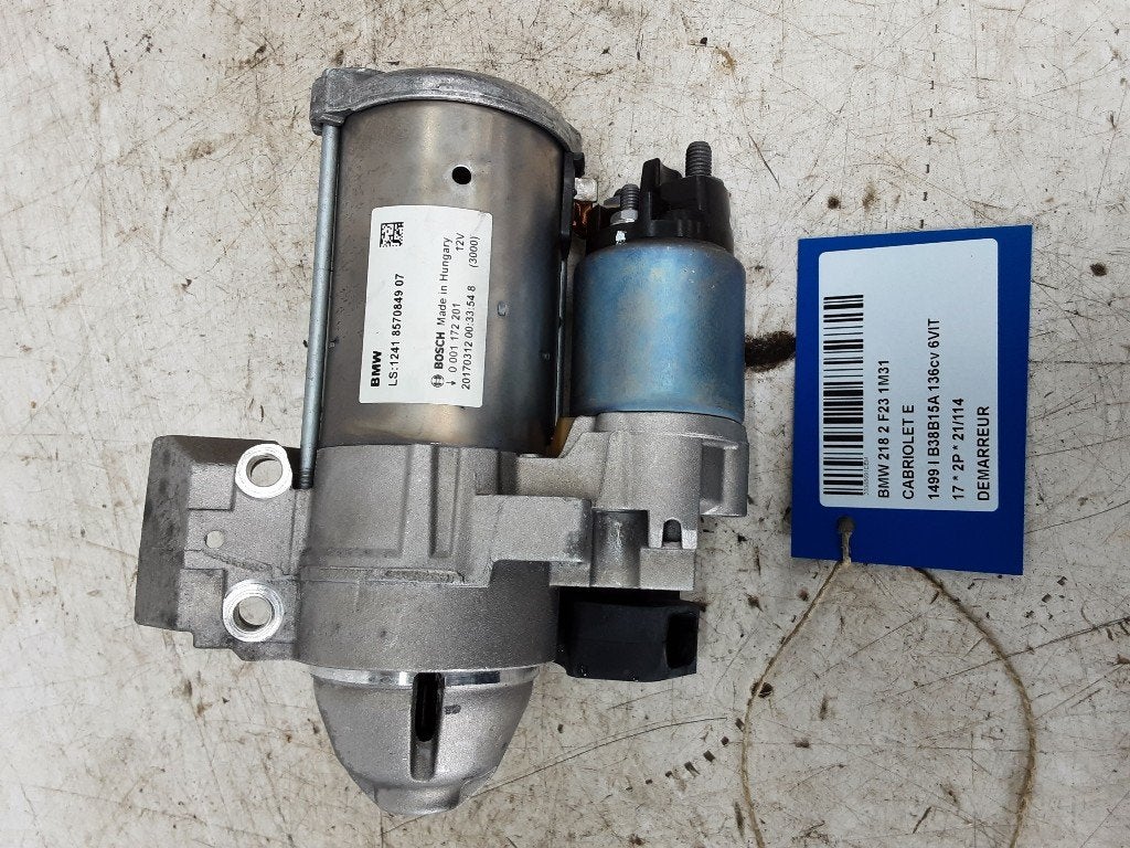 STARTMOTOR BMW 2 serie (F23) (01-2014/06-2021) (857084907), Gebruikt, BMW, Petuelring 130
80809  München, DE, Bayerische Motoren Werke AG