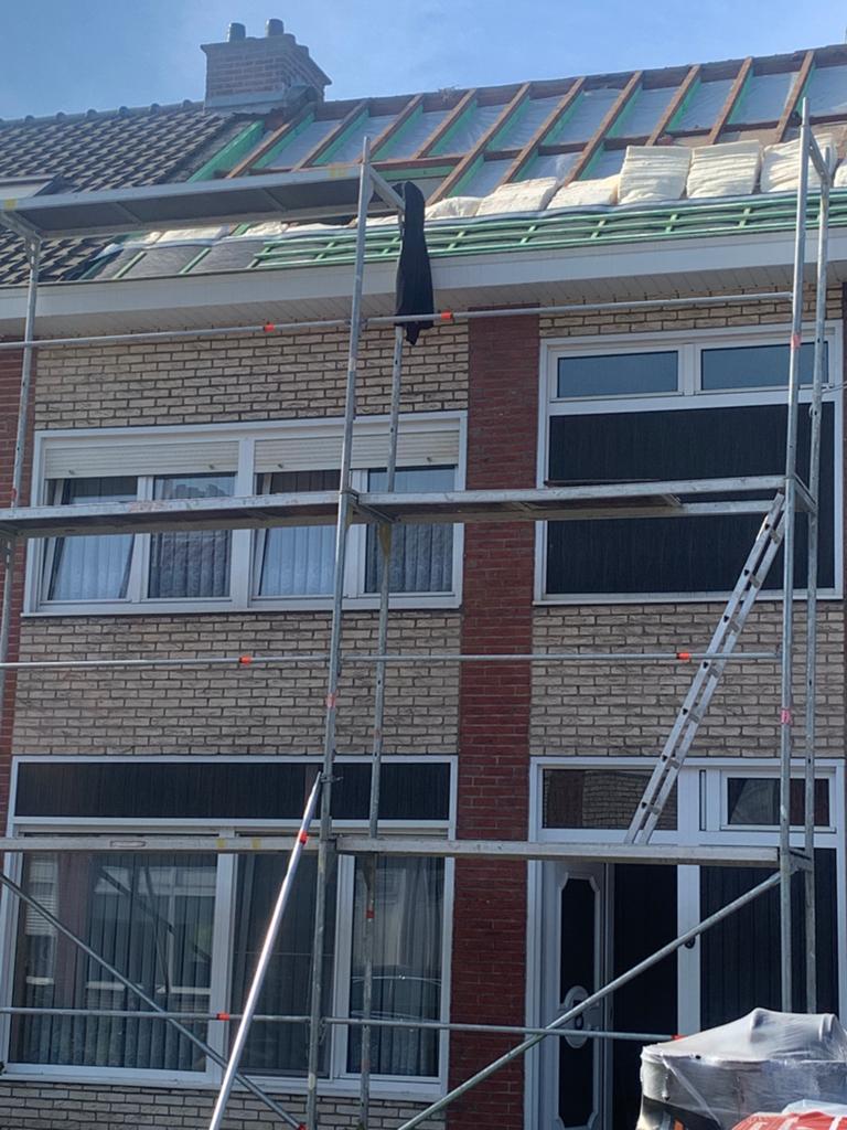 TE HUUR Stelling, Ophalen, Gebruikt, Gevelsteiger, 5 meter of hoger